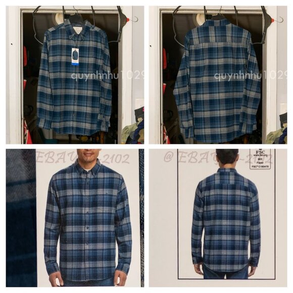 Weatherproof Vintage Men's Flannel Shirt - Picture 1 of 7